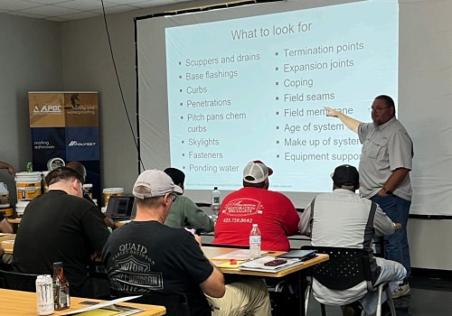 Roofing Contractor Certification and Training